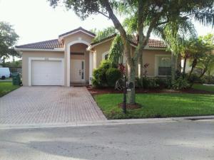 HIGHLY DESIRABLE 3/2 SINGLE FAMILY HOME LOCATED ON A CORNER LOT WITH FENCED YARD WITH LUSH LANDSCAPING IN GATED COMMUNITY. WALK TO SHOPPING, RESTAURANTS AND SCHOOLS. CLOSE TO ALL MAJOR HIGHWAYS. HOME IS LOCATED ACROSS FROM COMMUNITY POOL AND PLAYGROUND. HOME HAS HURRICANE SHUTTERS, GUTTERS AND A/C UNIT ONLY 1 YEAR OLD.