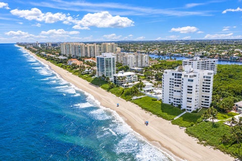 Tiny photo for 3407 S OCEAN Boulevard #7D, Highland Beach, FL 33487 (MLS # B26085494)