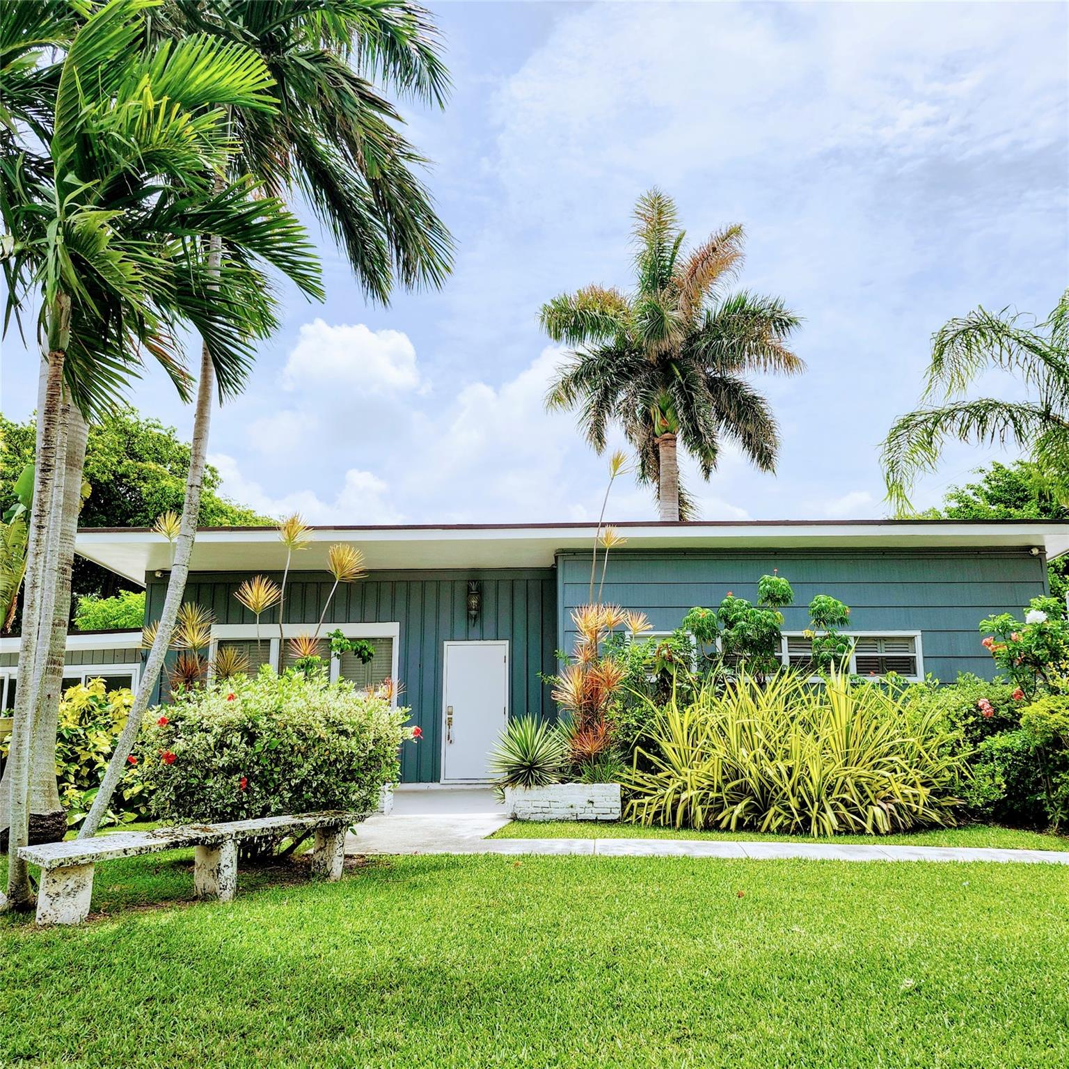 Fabulous, Bright Classic 2-Bedroom, 2-Bath home nestled in lush corner lot in one of the most desirable streets in Lake Worth!..just 2 blocks from the intracoastal and minutes to the ocean beaches. Open layout with upgraded kitchen with stainless steel appliances, vaulted ceilings and terrazo floors - great for entertaining! Spacious Master bedroom with en-suite bathroom with walk-in shower.
Fenced in front and back yard with lush landscaping for privacy and enjoyment- room for a pool! Separate Garage and Laundry Room. Room for expansion.
Great price for ideal location and no HOA!