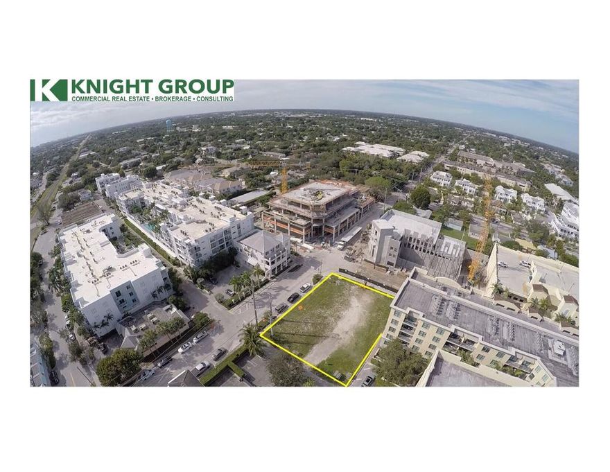 Perfect for a family office. CBDCC Zoned land in heart of Sofa district. The property adjoins Worthing Place the most desirable luxury apartment community in all of Palm Beach County. Fully entitled for four story office building site in Downtown Delray Beach. Approved plans available.