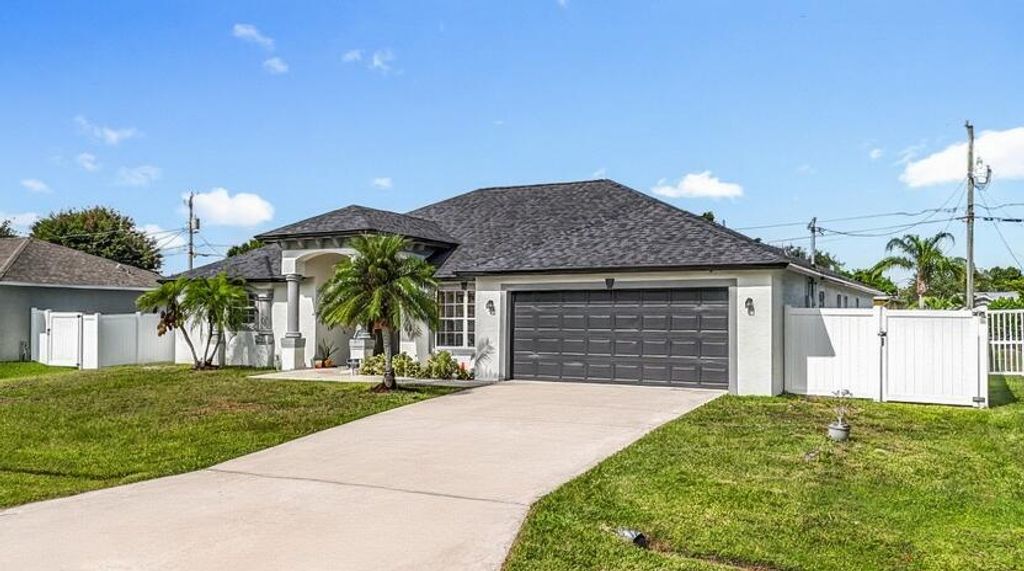 Photo of 3862 SW Kocerik Street, Port Saint Lucie, FL 34953 (MLS # R11121809)