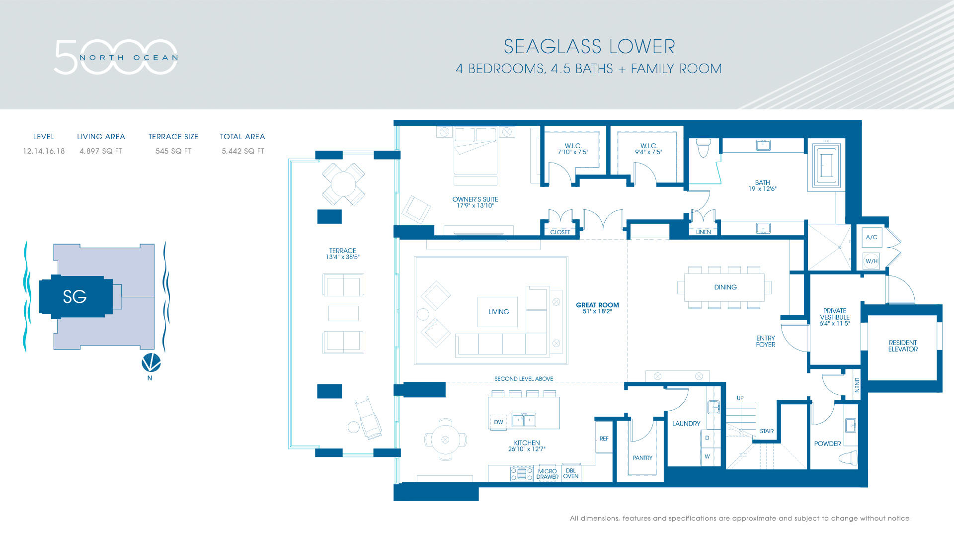 5000 NORTH OCEAN - Residential