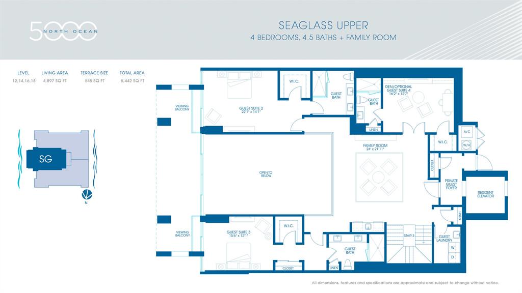 5000 NORTH OCEAN - Residential