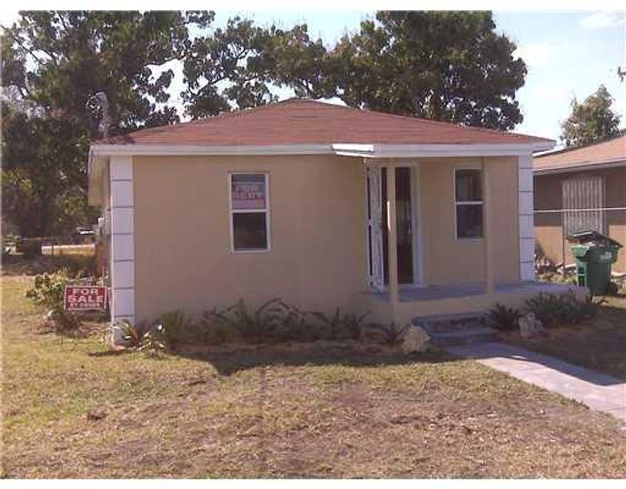 2/1 BORDERING HIALEAH. CURRENTLY "UNDER RENTS" AT $1,100 A MONTH. HOME BOASTS UPDATED BATH, CENTRAL AIR, TILE FLOORS AND MORE. PROPERTY HAS A IMMACULATE SECT 8 TENANT. SELLER WILL FINANCE WITH 10% DOWN. ONLY CREDIT CHECK. INVESTORS: CAN CLOSE RIGHT AWAY. OWNER OCCS: 90 DAY CLOSE.
