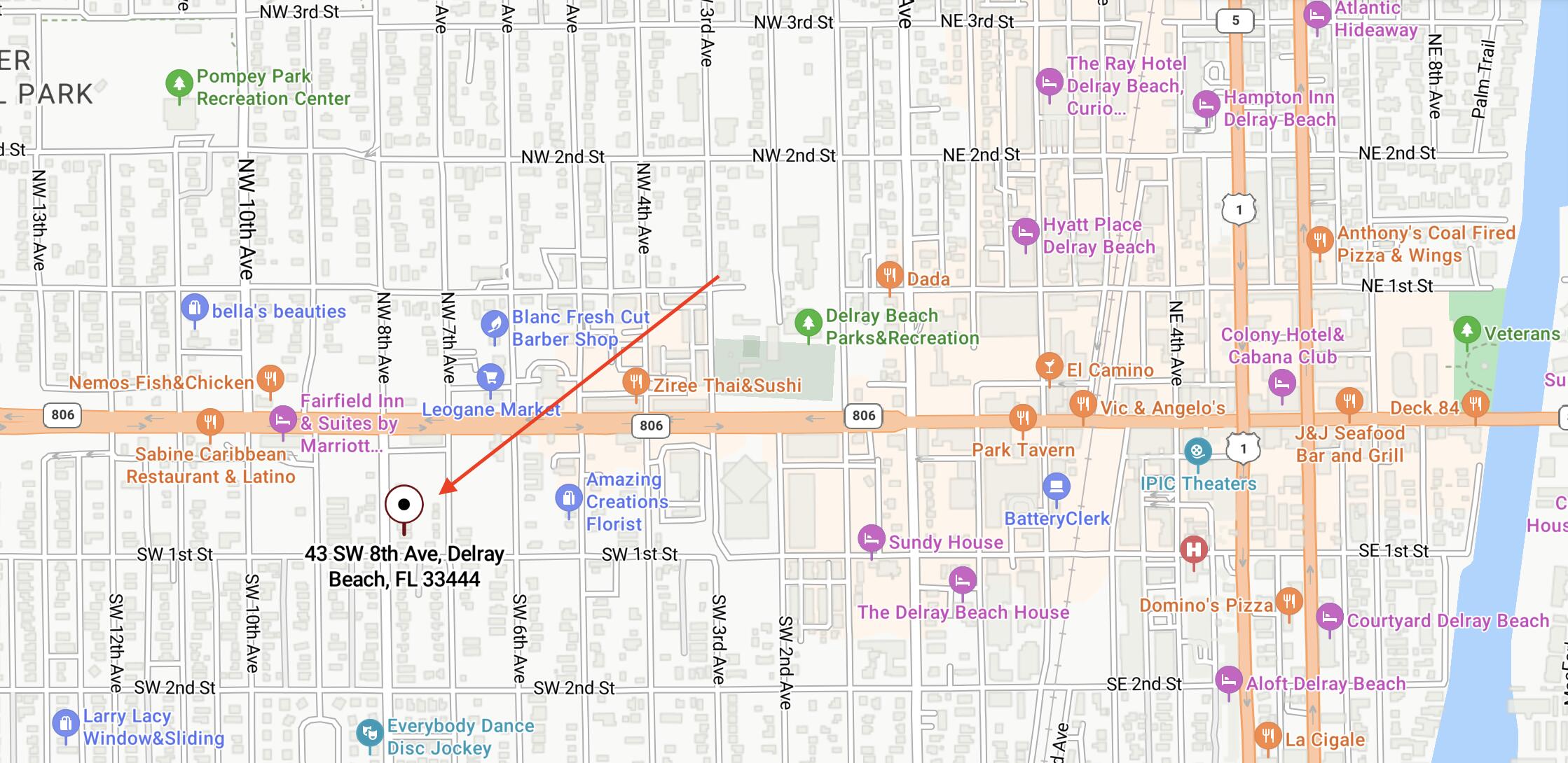 Less than a block from Atlantic Ave! Fenced backyard and prime location--perfect for rental or Airbnb, just a stroll to vibrant downtown Delray Beach