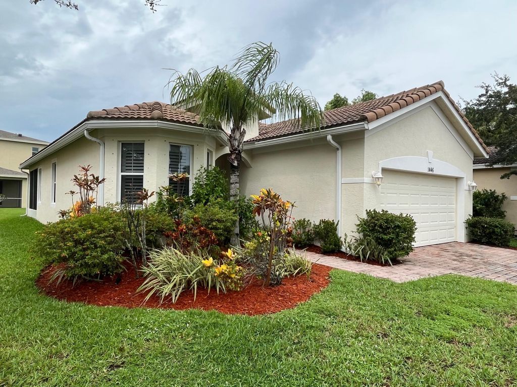 Photo of 1446 NW Leonardo Circle, Port St Lucie, FL 34986 (MLS # R10835041)