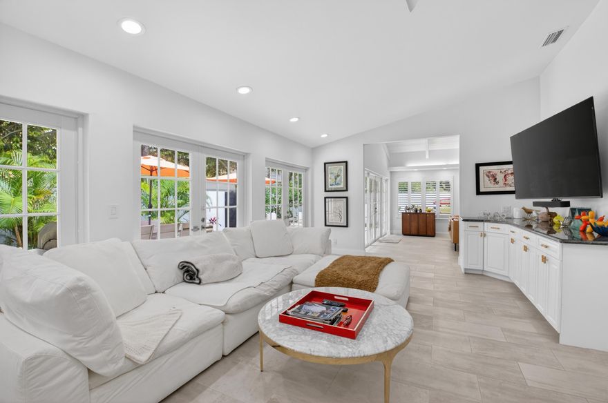 Experience the quintessential Boca West lifestyle in this impeccably renovated one-level villa. This bright and airy end unit offers the perfect blend of modern sophistication and low-maintenance living. The home features three spacious bedrooms and two bathrooms, highlighted by a primary bath that was stylishly renovated just last month.  Step outside to your private tranquil backyard, which serves as a serene and intimate escape perfect for morning coffee or alfresco dining. Complete with a two-car garage and a move-in-ready interior, this villa is an exceptional opportunity for those seeking a premier address in a world-class country club. This property is priced for an immediate sale. *Club's Joining Fee & CC will be increasing by $75,000 on October 1st. Act now to beat the increase! As a resident, enjoy exclusive access to world-class amenities including four championship golf courses, 29 tennis courts, 25 pickleball courts, a state-of-the-art fitness center, a resort-style pool, ten premier dining venues, retail boutiques, and a luxurious full-service spa spread across over 400,000 square feet. This exceptional home offers not just elegance and comfort but a true resort lifestyle. Mandatory Joining Fee: $150,000, BWMA Capital Contribution: $10,000, Annual Social Dues: $24,454.