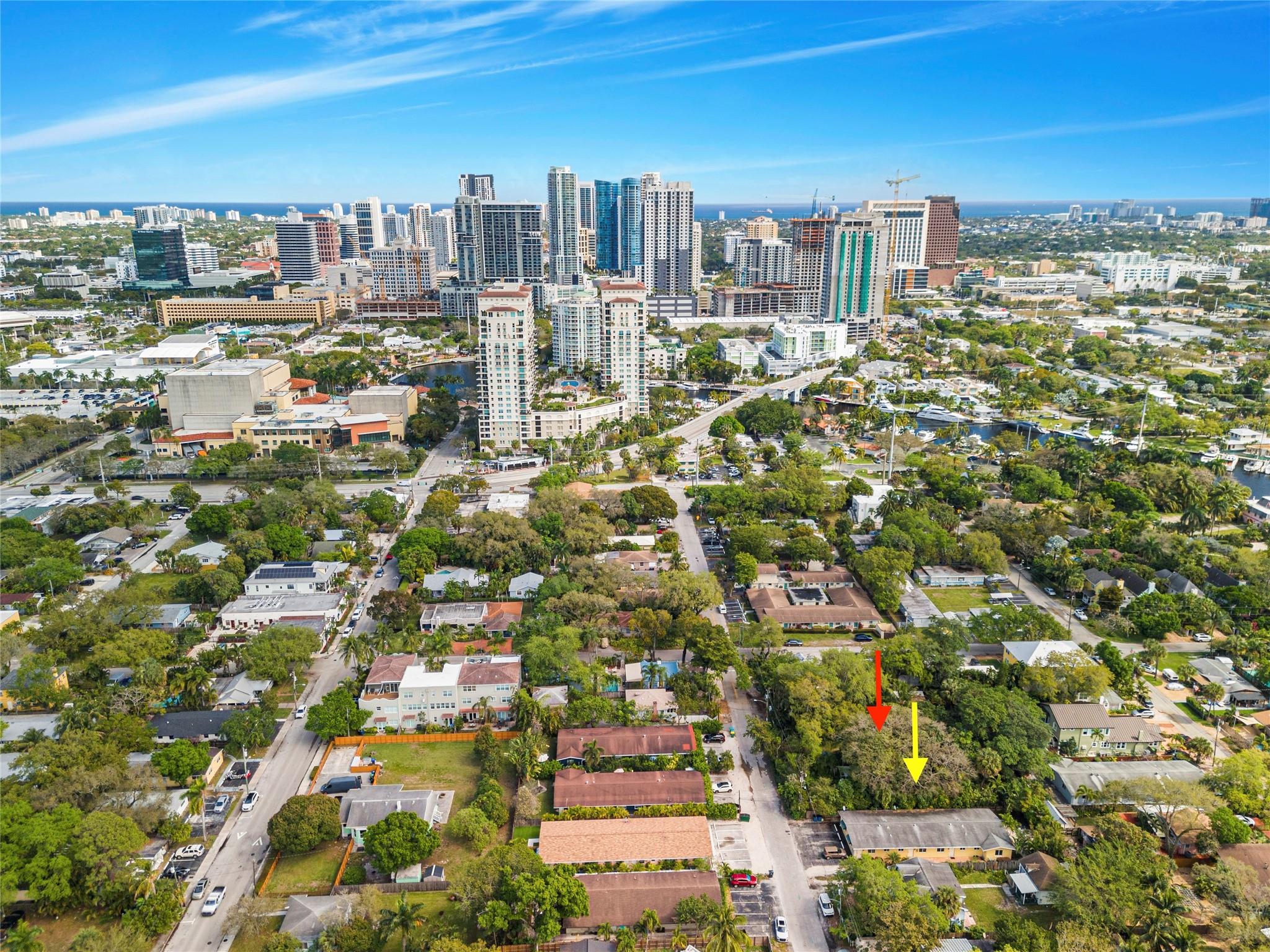 Rare investment opportunity in the vibrant downtown Sailboat Bend area! This exceptional offering includes two prime parcels with endless potential for both savvy investors and future end user. Located just steps from renowned restaurants, the Riverfront, Las Olas Boulevard, and Cooley Landing Boat Ramp, this property is perfectly positioned to take advantage of the downtown development boom. The listing includes both lots as shown in the photos, each with plans for multi-family development. Sewer laterals are already in place, as confirmed by the City of Fort Lauderdale and an arborist report defining a developer friendly approach to the site. Don’t miss out on this unique chance to be part of an exciting and growing community!
