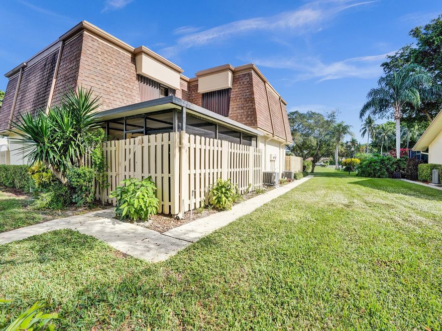 This beautiful 2-bedroom, 2.5-bathroom townhouse offers a perfect blend of style and functionality. Step into the inviting foyer and be greeted by an open-concept living space, seamlessly connecting the living, dining, and kitchen area. Upstairs, you'll find two spacious bedrooms. Enjoy the Florida sunshine on your private patio or balcony, perfect for morning coffee or evening relaxation. Community offers pool, tennis courts and clubhouse. HOA fee includes Insurance on the building/ roof maintenance.