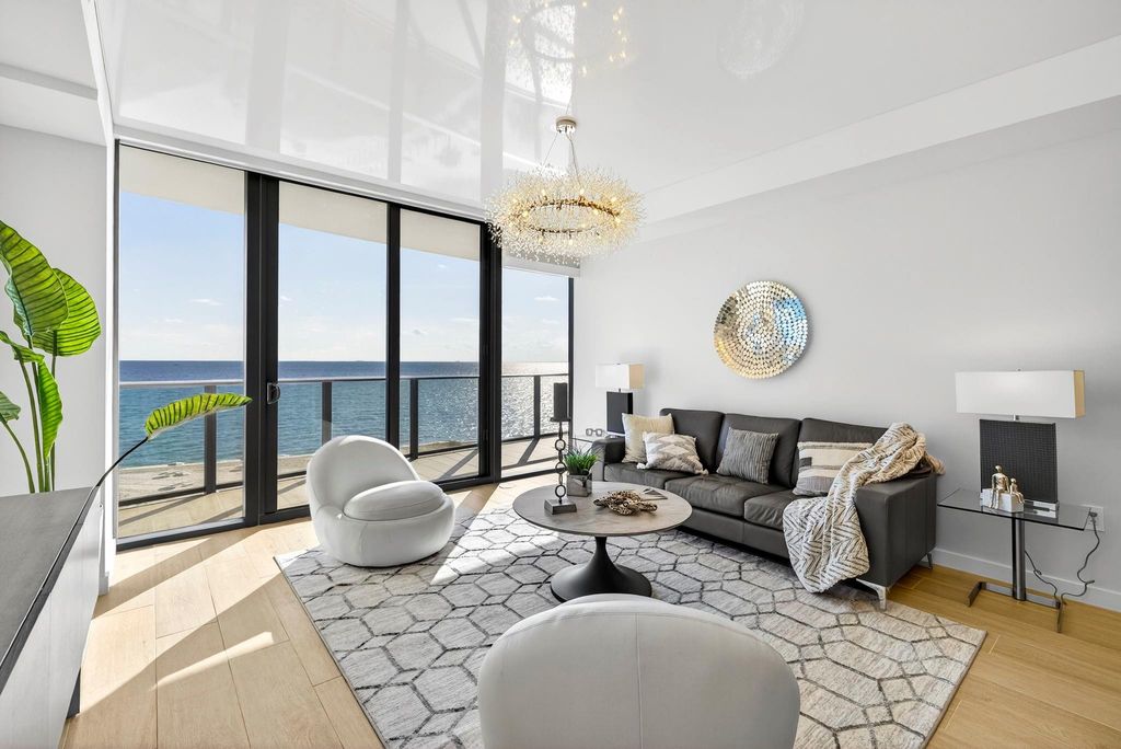 Photo of 1116 N Ocean Boulevard #602, Pompano Beach, FL 33062 (MLS # F10538199)