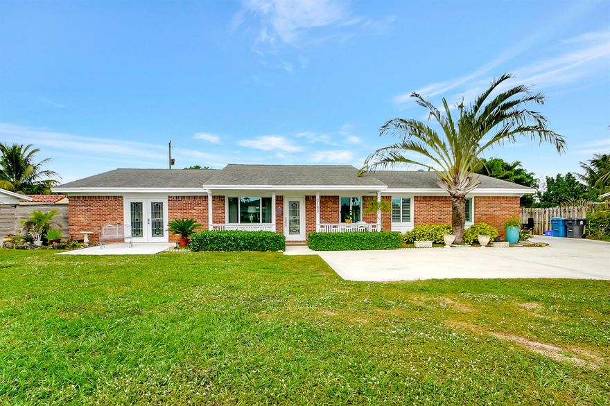 Pool Home located in one of the most desireable communities in Palm Beach County.  No HOA.  This 3/2 Home is totally renovated with top quality materials with an  open concept floor plan.  Top of the line appliances and a huge kitchen island with stunning granite counter.  Modern doors, Hardware and baseboards,  Impact windows and doors throughout.  House is surrounded with plenty of greenspace and a pool that has been renovated  in 2019.  Large fenced in backyard with large storage shed.  Expanded concrete driveway provides plenty of room to park your toys.   
Note that this open concept great space could be divided for a bedroom suite or in laws room.  
Close to Wellington, parks and recreational areas and an easy drive to the Ocean.   Great schools, especially brand new High School.