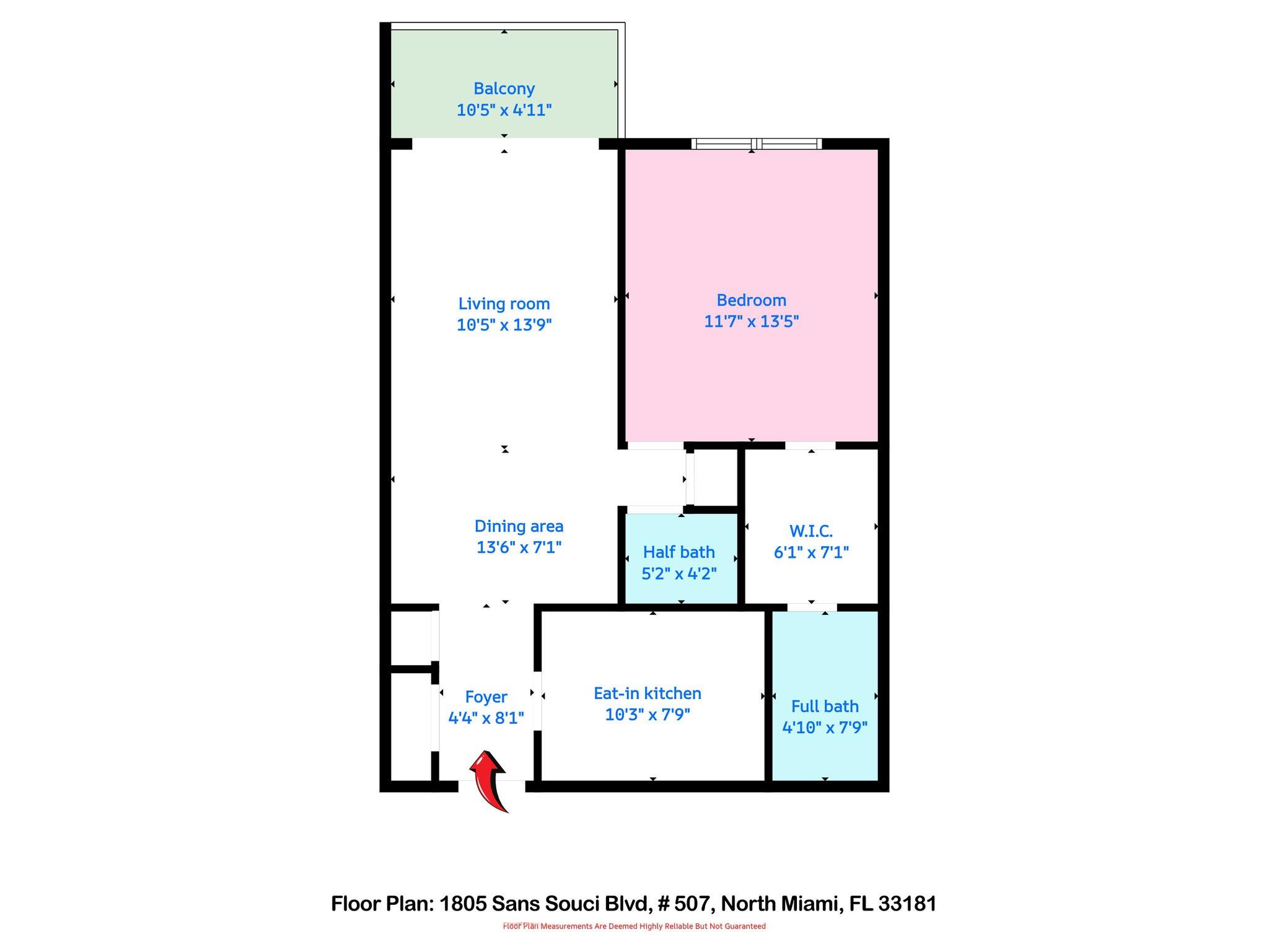 1805 Sans Souci Blvd 507