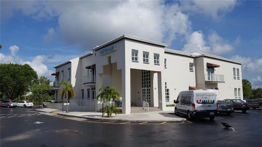 Well maintained mixed use medical office building with Humana/Continucare occupying 1st floor. 1,515 sqft available on the 2nd floor. Previously used by accountants the space has 2 larger owners offices, separate conference room, open work area that seats up to 6, reception/waiting, and kitchenette. Paint and carpet for longer lease term, call for details. Could be reconfigured to provide medical office for Urologist, Podiatrist or other medical use. 0.5 miles to University Hospital.