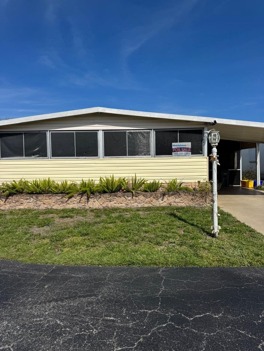 Beautifully maintained 2-bedroom, 2-bath mobile home located in the highly desirable Jamaica Bay community. This charming home features a double screened porch, perfect for relaxing, entertaining, and enjoying the Florida breeze year-round.  NO LAND LEASE, Very Low Monthly HOA only $270, offering incredible value in this sought-after 55+ gated community. Residents enjoy a low-maintenance lifestyle with fantastic amenities including 2 pools, clubhouse, pickleball courts, billiards, bocce ball, bingo, and numerous social activities. all measurements are approximate. Call the listing agent today to schedule your private tour.