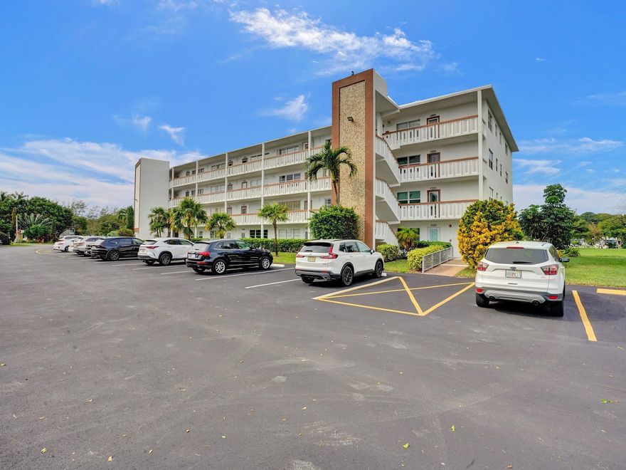 3rd floor waterfront beauty is being sold furnished at an incredibly low price for a 2 bedroom 2 full bath unit. Century Village offers affordable 55+ active adult living in South Florida. Close to the beaches and area shopping, this 2 bedroom, 2 full bath unit has fantastic water views. Enclosed Florida room adds extra living space. 2nd bedroom has Murphy Bed for guests, or use the space as an office. Cambridge is walking distance to the clubhouse. Unit can be rented seasonally or yearly after one year of ownership. Enjoy the pools, tennis courts, state of the art fitness center, sauna, theater and more. Unit has white kitchen cabinets with under cabinet lighting, neutral ceramic tile throughout, and crown moldings.