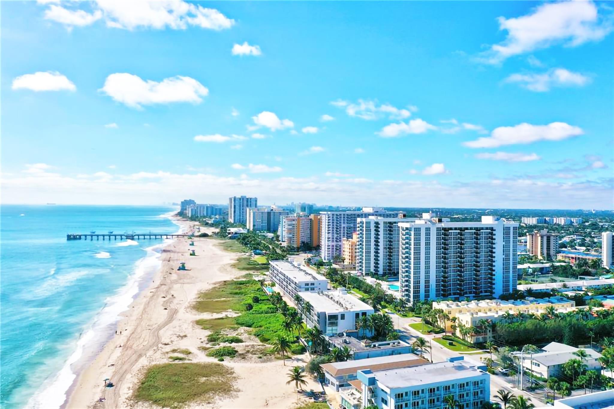 Completely updated 2BR/2BA convertible corner unit with floor-to-ceiling impact glass and two balconies with stunning ocean and intracoastal views. Features include maple cabinetry, granite counters, white appliances, and 2-year-old A/C, custom clients. Silver Thatch offers 24/7 security, garage parking, pools, tennis, pickleball, bocce, fitness center, sauna, extra storage, and a new covered BBQ area. Unbeatable location steps to the fishing pier, dining, shopping, boating, and golf in the heart of Pompano Beach. All assessments paid by seller. Building is almost completely redone.
