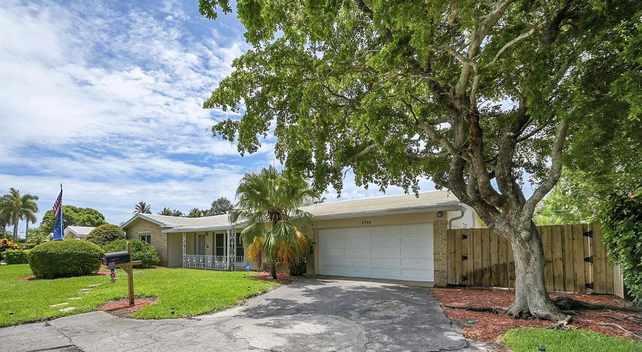 Discover the perfect blend of coastal living in this exquisite 2 bedroom, 2 bathroom, oasis in sought after Pompano Beach offering an unbeatable location The bright, open floor plan welcomes you with 2 car garage, living room, family and dining room. Large kitchen with stainless steel appliances and tons of lights. Outside, the tranquil outdoor space, enclosed by privacy fencing, offers relaxation and potential for a pool. Located in Santa Barbara Estates neighborhood with no HOA restrictions, ideal for airbnb, winter retreat seekers, or those looking for their forever home. Nestled near waterfront dining and pristine beaches making this home perfect for a new owner!