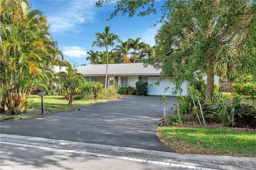 Nestled in the heart of Lighthouse Point, this 2480 sqft, 3 bedroom / 3 full-bath home (convertedgarage) features endless possibilities. This home has it all for the rehabber! Split floor plan, florida room, lots of storage, tool shed and much more. Create your own private compound with this oversized lot (one of the largest in Lighthouse Point). This home offers a perfect layout to customize with your own touch,make additions and much more. This immaculately maintained home provides a fantastic opportunity to add value.With an oversized lot (13000+ sqft), tropical landscaping and a pool. Close to US1, LPYC, house of worship, mall,parks. Hurry! This wont last!