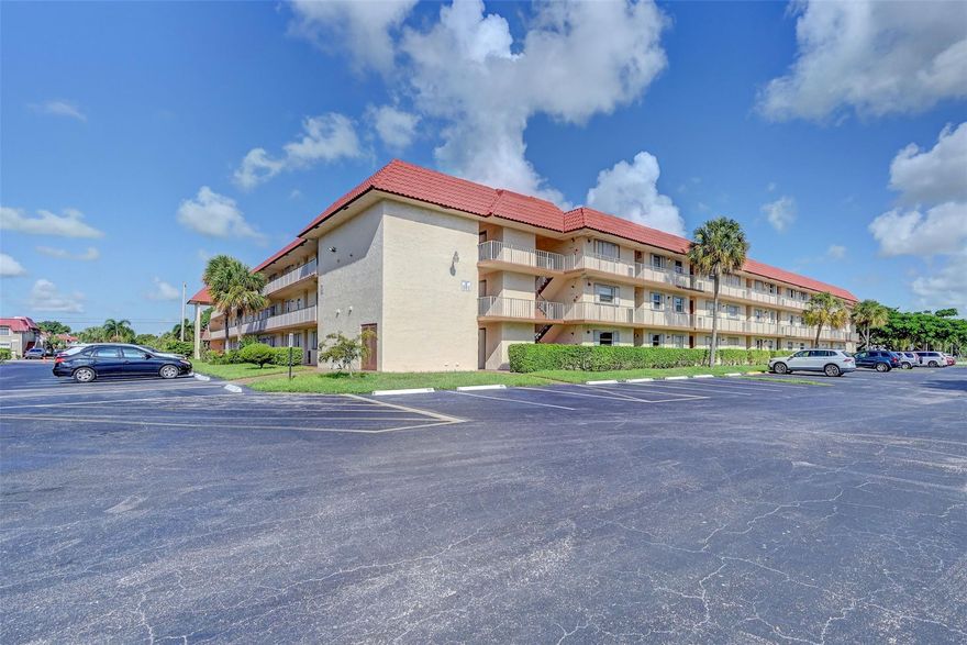 BACK ON THE MARKET!!!!Great location 55+ community.  This very charming 2 bedroom 2 bathroom is located on the first floor, close parking spot (#65) and only 5 minutes to the beach.  The community features many amenities which include pool, clubhouse, and putting greens and all is located right outside the condo's patio.  Each unit has an additional storage and it is located on the second floor. The condo has a brand NEW water heater, and NEW A/C unit.  A little TLC will make this a wonderful place to call home.  The community is located near all major highways shops and restaurants.All Amenities, Building Exterior, Common Area, Elevator, Insurance, Laundry Facilities, Landscaping/Lawn Maintenance, Parking, Pool Service, Roof Repairs, Sewer, Trash Removal, Water.