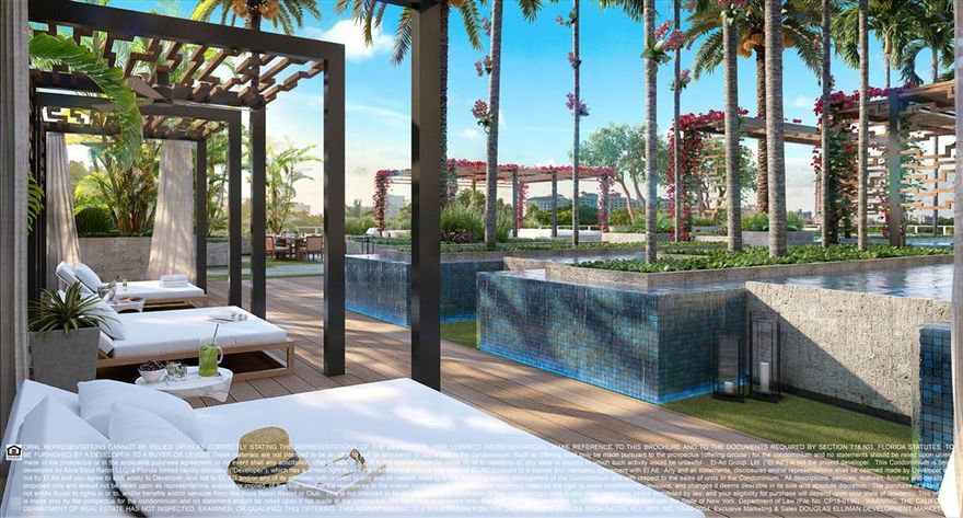 A curated collection of extraordinary private residences in the heart of Boca Raton. Offering an incomparable downtown location, this lush boutique residential retreat is nestled on nearly nine acres, alongside the historic Boca Raton Resort and Club golf course. complemented by 32,000 SF of outdoor amenities, each family who calls ALINA home will enjoy a refined yet relaxed lifestyle. This move in ready residence features European-style designer kitchens by Scavolini, natural stone countertops, Miele appliances, well-appointed master suites and more. Virtual property tours (including ALINA's amenities as well as the interior of this residence) are now available upon request. Residence is move in ready and offered UNFURNISHED.