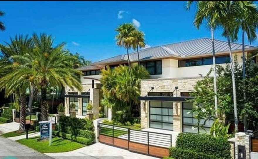 BETTER THAN NEW CONSTRUCTION. WARM MODERN DESIGN, GOURMET KITCHEN OPENS TO COVERED & SCREENED PORCH, GAS FIREPIT & SUMMER KITCHEN. MASTER SUITE, SEPARATE HIS/HER BATHS & HUGE CLOSET. STEAM SHOWER, ELEVATOR, POWER STATION IN GARAGE, 100' DEEP DRAFT WATERFRONT WITH QUICK OCEAN ACCESS. 100 AMP POWER, QUICK OCEAN ACCESS. IN-LAW SUITE, OFFICE, CONTROL4 HOME AUTOMATION, 16 CAMERAS, 4 CAR GARAGE, FENCED AND GATED. BAR-WINE AREA, FIREPLACE, TRAY CEILINGS & SOFFITS. WALK 2 BEACH AND LAS OLAS SHOPS. ONE OF LAS OLAS’S BEST STREETS.