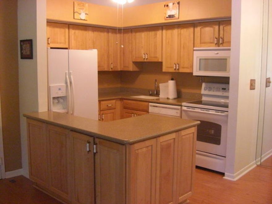 AWESOME FURNISHED UNIT WITH REMODELED KITCHEN AND BATH-OAK COLORED LAMINATE FLOORING THROUGHOUT-FULL SIZE WASHER AND DRYER-A/C UNIT IS 3 YEARS OLD-SIT ON YOUR PEACEFUL SCREENED IN BALCONY WITH A BEAUTIFUL VIEW-THERE IS A SECONDED BATH THAT IS NOT FINISHED-CALL AGENT AND SHE WILL EXPLAIN-VERY ACTIVE CLUBHOUSE WHICH INCLUDES A THEATER WITH LIVE ENTERTAINMENT, STATE OF ART GYM, POOL, TENNIS, CARD ROOM, BOCCE BALL, RACQUETBALL, BILLIARDS, BBQ AREA AND SO MUCH MORE-SOMETHING FOR EVERYONE.