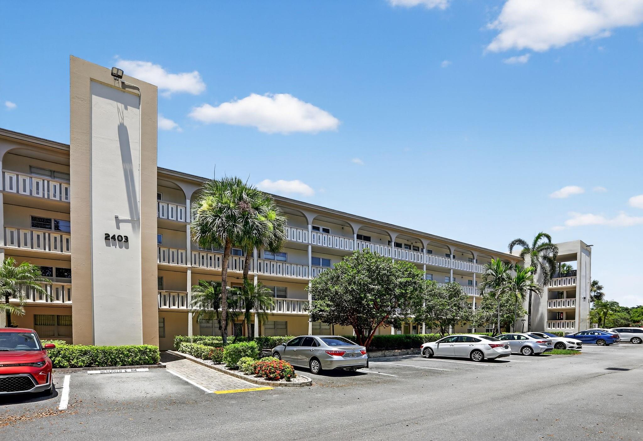 This charming and move-in ready condo features 2 spacious bedrooms and 2 modern bathrooms, with tile flooring in the kitchen and bathrooms and rich hardwood floors throughout the rest of the home. The updated kitchen offers real wood cabinets with lots of storage, while both bathrooms have been tastefully renovated for comfort and style.
Enjoy peace of mind with hurricane impact windows and doors, and relax with serene garden views from your inclosed balcony. Located near the community gate, this unit offers quick and easy access in and out — ideal for your daily convenience. A perfect blend of style, comfort, and location!