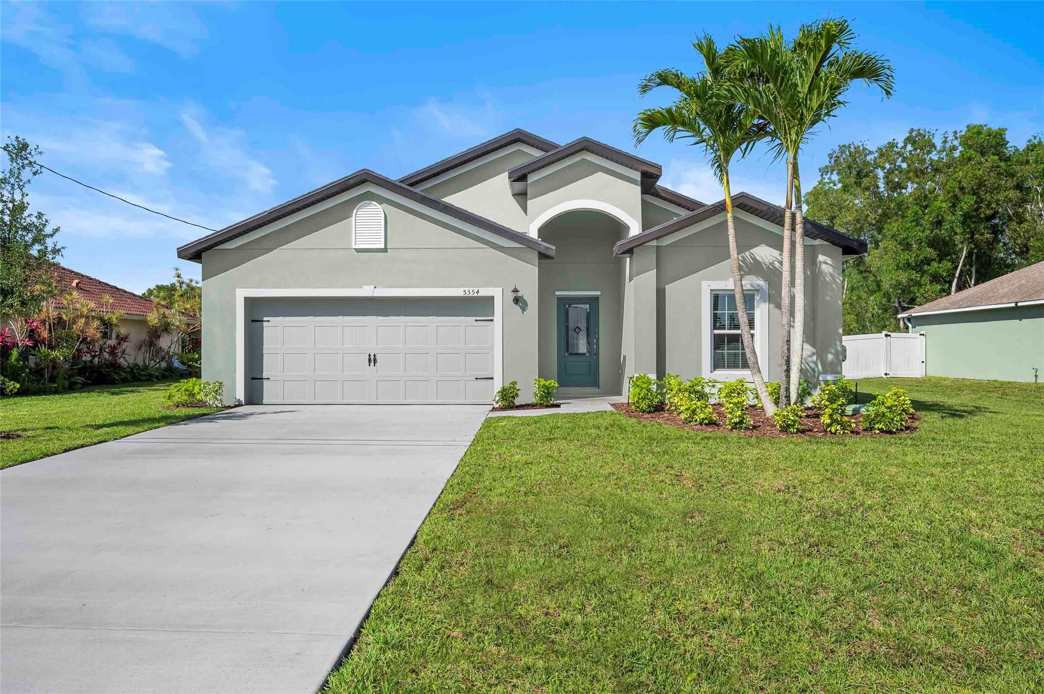 The Escambia plan serves as a spacious living area for families and guests. Featuring an open
concept floor plan, the home boasts 4 spacious bedrooms, 2 full bathrooms and is complete with
thousands of dollars’ worth of upgrades. These include energy-efficient Whirlpool® appliances, spacious
granite countertops in the kitchen, stunning wood cabinets, brushed nickel hardware and an attached
two-car garage. In addition, the Escambia’s secluded master retreat highlights a large walk-in closet. Best of
all, Port St. Lucie residents looking to live in a premier location are presented with a plethora of local
area attractions such as amenity-packed parks, pristine beaches and water recreational activities.