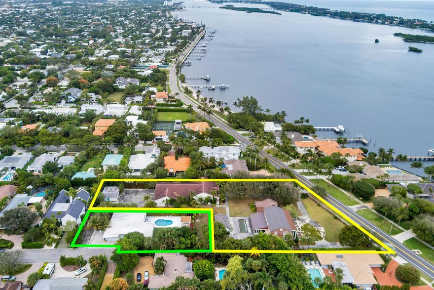 The combination of these two properties makes it the largest lot available in SoSo which can be developed as 1, 2, 3 or 4 homesites. Combined, both properties equal 1.84 acres or 80,303 SF. Two properties could be on S Flagler with rear entries on Alhambra. Three properties would have two entered on S Flagler & one on Alhambra and 4 properties would have two entered on a shared driveway off Alhambra & two entered on S Flagler Drive. DISCLAIMER: The written and verbal information provided including but not limited to prices, measurements, square footages, lot sizes, calculations and statistics have been obtained and conveyed from third parties such as the applicable Multiple Listing Service, public records as well as other sources. (Continued in Supplement Remarks)