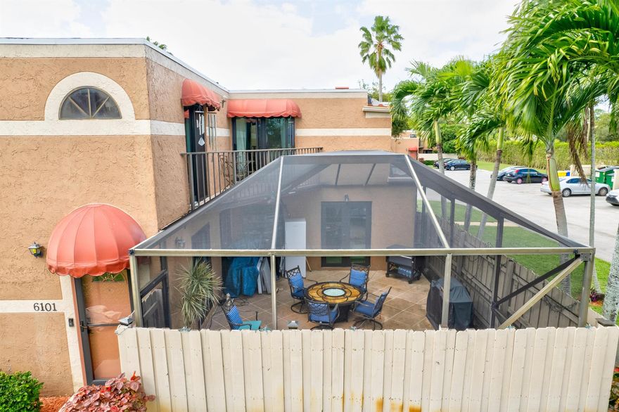 Pride of ownership totally renovated 3/3 townhome with many upgrades. Brand new roof being put on, assessment paid, updated flooring, new kitchen cabinets with upgraded stainless steel appliance package only 3 years old. Impact windows and doors, bathrooms redone, washer and dryer, AC unit is only 3 years old, entire patio is screened in. This townhome is move in ready and located right across a park. LOW HOA dues, great for a first-time home buyer. Original Brochure attached from the builder. Current owners are the home's original owners.