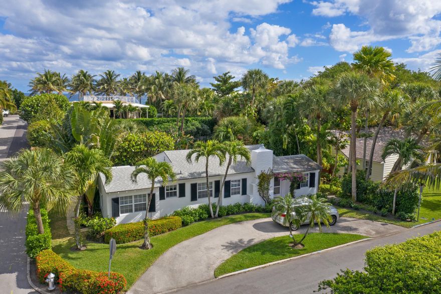 Located just one lot away from the ocean in Palm Beach, this 1,463 sq. ft. 3-bedroom, 2-bathroom single family home is a quintessential north-end beach cottage on a prime street. With direct beach and lake trail access, you can hear the ocean from the house and enjoy the South Florida beach lifestyle just steps away from the property. This home has been owned by the same family for approximately 70 years and offers a quaint space for new homeowners to enjoy, renovate, or build new on the 85' x 115' site.