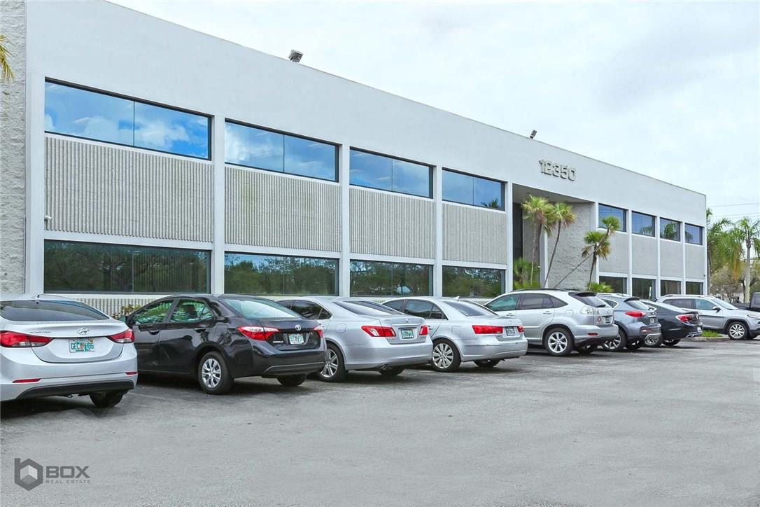 Small bay warehouse for lease, 1 exterior entry doors, 1 grade high doors, 1 internal door leading to common areas. Located within a modern office building nestled in the Coral Springs Corporate Park less than 1 mile from Sawgrass Expressway. Upgraded LED lightning and modern finishes impress upon entry. Adjacent to the reception area is a massive shared break room/kitchen. Exterior covered picnic area. Well appointed bathrooms on both first and second floors with central elevator. Secure key carded entry and security cameras lint the perimeter for safe 24 hour access.
