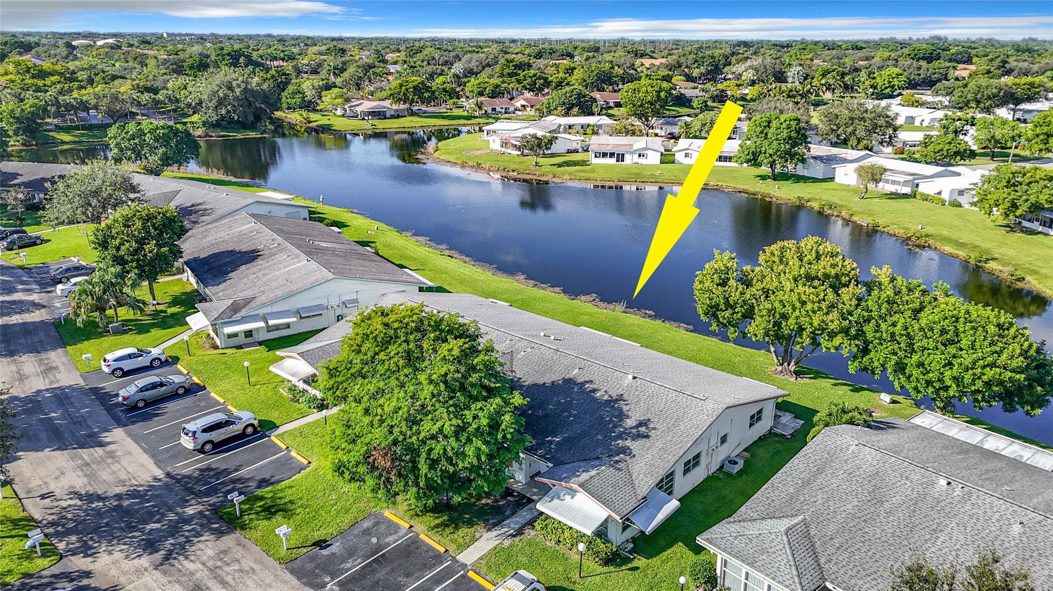 *** WATER VIEW ***1 BEDROOM/2 FULL BATHS-PLEX***WITH BONUS/OFFICE ROOM*** BONUS ROOM HAS DOOR LEADING TO OUTDOOR PATIO WITH WATER VIEW***BONUS ROOM WITH BUILT IN DESK, SHELVES, STORAGE***WHITE, BRIGHT EXTRA ROOM, KITCHEN & BATHROOMS***OPEN KITCHEN WITH FOOD PANTRY***LAUNDRY ROOM WITH FULL WASHER/DRYER***CUSTOMER MIRRORS IN LIVING AREA***TILE THROUGHOUT***LOTS OF CLOSET SPACE INCLUDING 2 WALK IN PRIMARY BEDROOM CLOSETS***PRIMARY BATH WITH LARGE VANITY AREA******PROPERTY WON’T LAST LONG**55+ COMMUNITY, 20% DOWN, 720 CREDIT SCORE**ASSOC. FEE INCL: FIBER OPTIC HD TV & INTERNET, COURTESY BUS, LAWN SERV, ROOFS, EXTERIOR PAINTING, CLUBHOUSE, 2 POOLS, TENNIS, POOL TABLES, PING PONG, CARD ROOMS, SHOWS, FITNESS CENTER & MUCH MUCH MORE......(((outside of unit painted March 2025)))