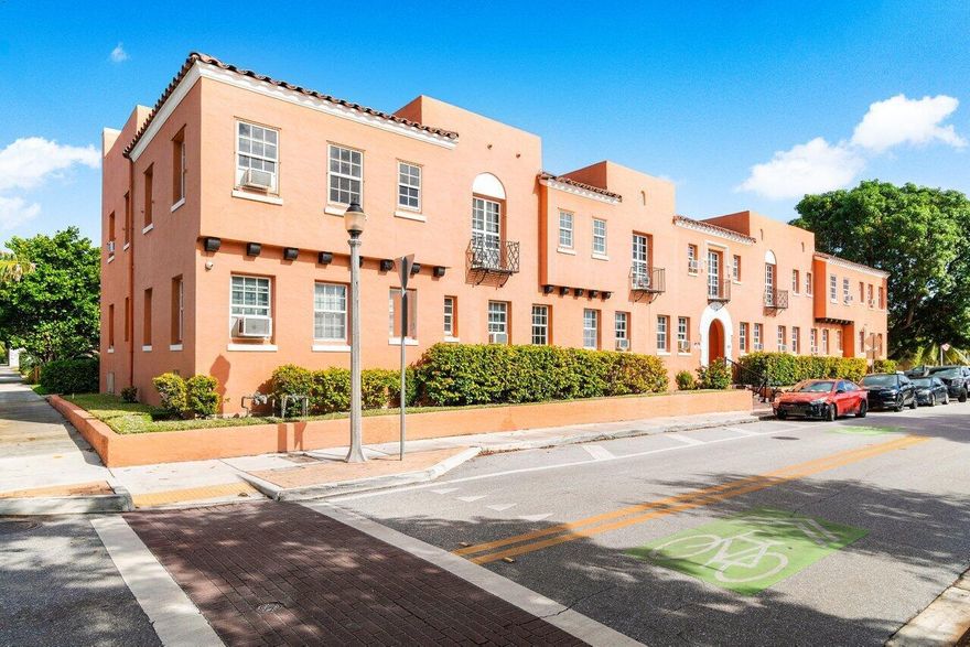 Beautifully renovated 1 bedroom apartment in the heart of the highly desirable Grandview Heights Historic District. Located just moments from downtown West Palm Beach, this charming residence is nestled in a classic historic building that blends timeless character with modern luxury. Step inside to find brand-new finishes throughout, including high-end appliances, sleek cabinetry, and designer touches that elevate the space. Enjoy the bright and open layout that makes the most of every square foot. Residents have access to a convenient community laundry room, and the unbeatable location puts you within walking distance to shops, dining, entertainment, and the waterfront. $500 off your first month rent.
