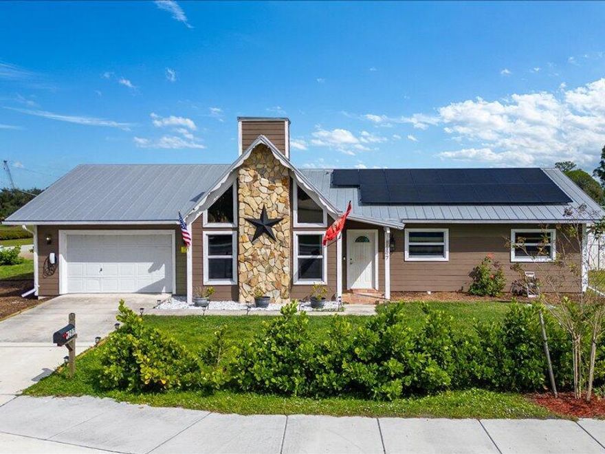 This 3 bed 2 bath pool home is available January 2026.  The garage has been converted and could be used as a 4th bedroom or office. This home has a large heated pool and spa, and solar panels.