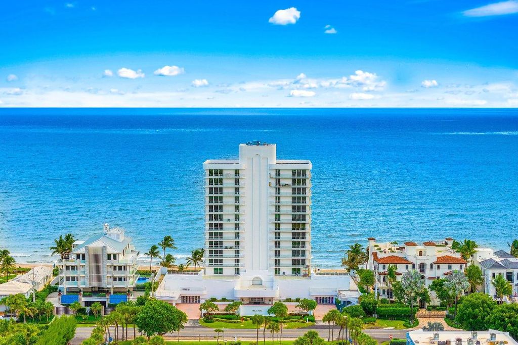 Photo of 3505 S Ocean Boulevard #12 North, Highland Beach, FL 33487 (MLS # R11135095)