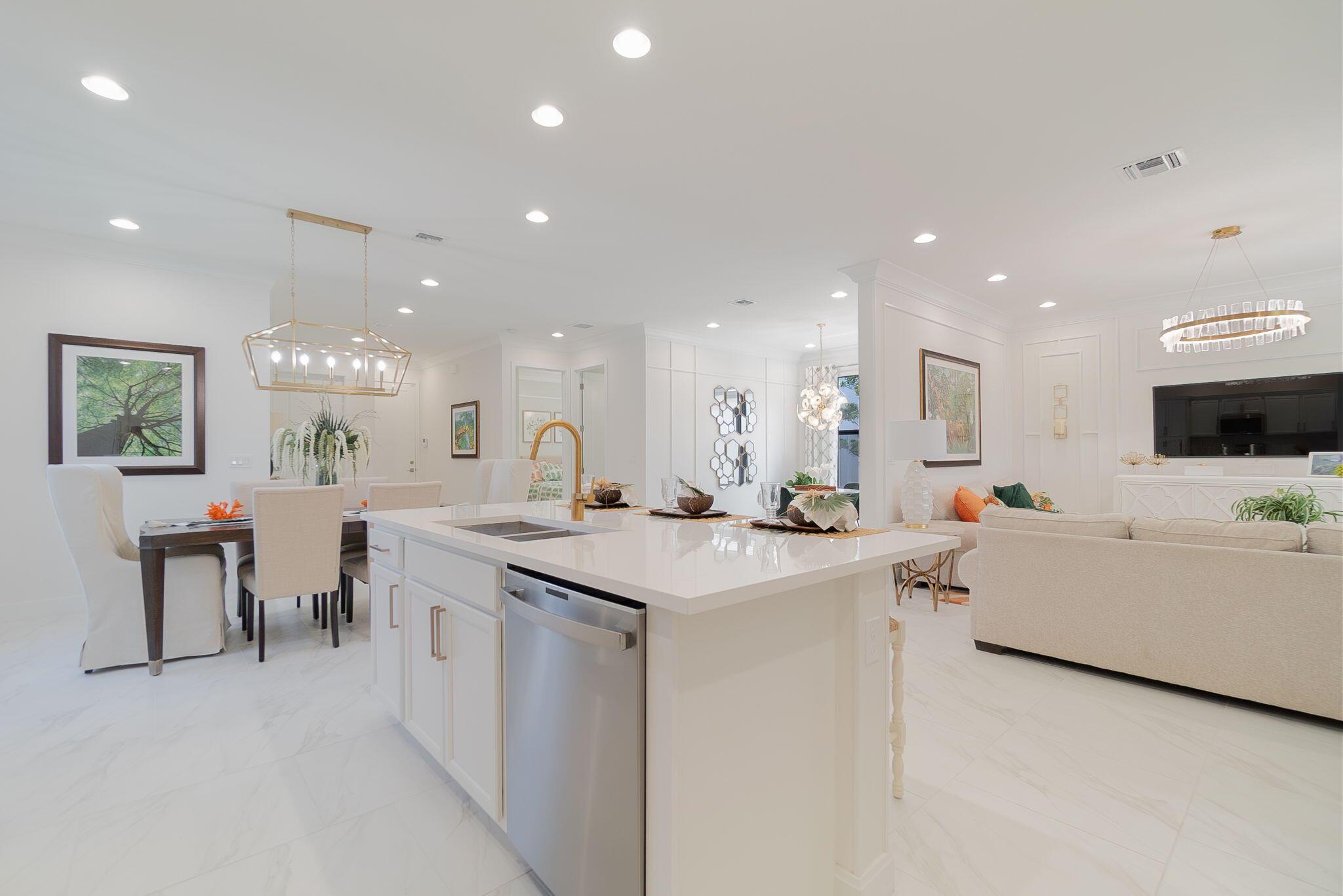 Discover the perfect blend of comfort and modern living in this newly built Westlake home. Featuring 2 spacious bedrooms and 2 bathrooms, this residence offers an inviting and practical layout ideal for both relaxation and entertaining. Enjoy a bright and ample space that seamlessly connects the living room, dining area, and kitchen, perfect for gatherings and everyday living. The kitchen is equipped with top-of-the-line stainless steel appliances, quartz countertops, and ample cabinetry, this kitchen is a chef's dream. A serene retreat with a walk-in closet and an en-suite bathroom featuring dual vanities and a luxurious walk-in shower. The high ceilings and large windows providing natural light throughout.