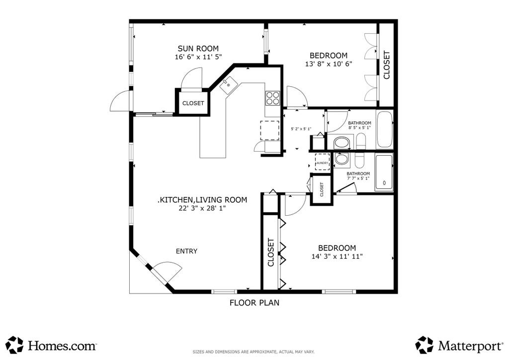 Photo of 2826 Stoneway Lane #A, Fort Pierce, FL 34982 (MLS # B26039170)