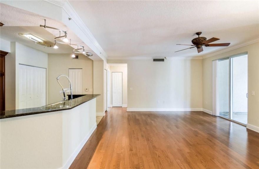 Every day is more beautiful in this charming condominium located in the resort-style community of San Raphael, located near dining, shopping, and less than 5 miles to the beach. Open-concept floorplan features wood-look flooring and updated fixtures. Roomy kitchen features custom cabinetry, granite countertops, stainless steel appliances and large seated bar for casual dining, plus full-sized washer/dryer. Owner’s suite features walk-in closet and en suite bath with dual-sink vanities, separate tub and shower. Outdoor terrace is a relaxing spot for seating, dining and entertaining. Cable, lawn care, gym, pool and 2 parking spaces are included.Currently tenant occupied until June 30, 2022 and is willing to stay. No short term rentals, rent 1x per year minimum 180 days. Every day is more beautiful in this charming condominium located in the resort-style community of San Raphael, located near dining, shopping, and less than 5 miles to the beach. Open-concept floorplan features wood-look flooring and updated fixtures. Roomy kitchen features custom cabinetry, granite countertops, stainless steel appliances and large seated bar for casual dining, plus full-sized washer/dryer. Owner’s suite features walk-in closet and en suite bath with dual-sink vanities, separate tub and shower. Outdoor terrace is a relaxing spot for seating, dining and entertaining. Cable, lawn care, gym, pool and 2 parking spaces are included.Currently tenant occupied until June 30, 2022 and is willing to stay. No short term rentals, rent 1x per year minimum 180 days.