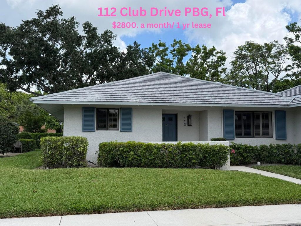 Photo of 112 Club Drive, Palm Beach Gardens, FL 33418 (MLS # B26029623)