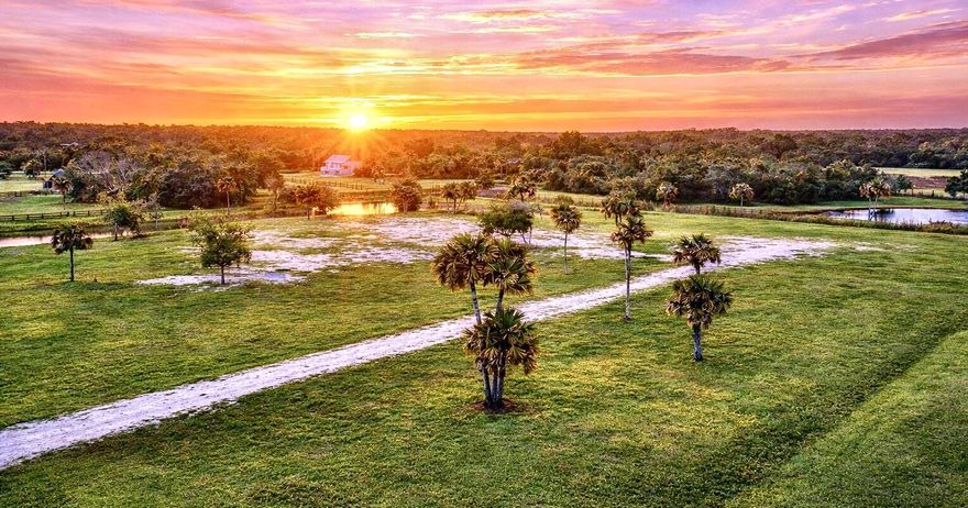 Welcome to the private gated equestrian community of Bridlewood Ranches. This choice 5 acre lot is ready to build and is high & dry with no wetlands. Most of the land preparation to build has already been done! With survey and site plan available, a 25ft deep pond has been dug. A driveway, home pad and barn pad have already been leveled. It is ready to design your dream home or equestrian estate. This lot will allow for a minimum of a 2200+ square-foot living area for a site built home. Also a guest house 50% size of primary home, and room for a barn. This $125 a month HOA community is in a desirable location with underground electric and bridle path. Only a short commute to the Treasure Coast and 20 minutes from the city of Okeechobee. Combining a blend of peaceful country living with the convenience of easy access to city amenities. Don't miss this opportunity to own a piece of FL land with native wildlife in the area!