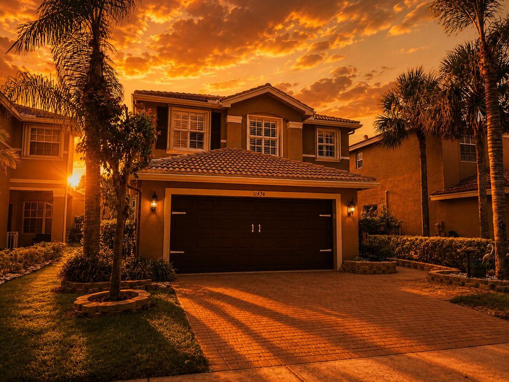 Photo of 11436 Blue Violet Lane, Royal Palm Beach, FL 33411 (MLS # B26044604)