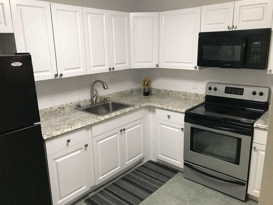 Quite Location on this 2nd floor 2/Two bedroom 1/One Bathroom Condo in a fully gated community. Grey wood flooring and tile floors, new open kitchen layout. Full size washer/dryer in condo. Minimum 690 FICO score required by HOA for all adults (except married couples, only one FICO +690 required), One pet under 25lbs. per Community. A short distance to I-95 and Turnpike. Ideal landlords.