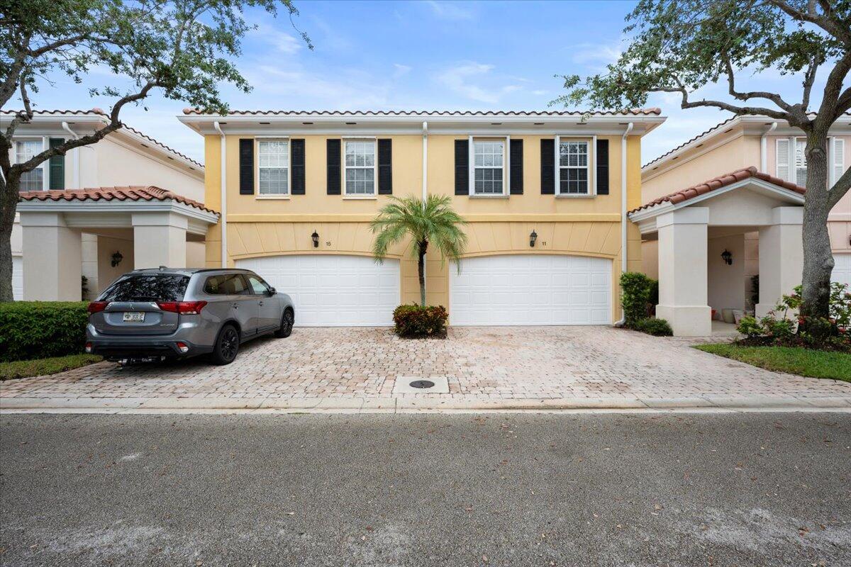 :Looking for a centrally located and spacious townhome that has everything you need? Look no further than this 3-bedroom, 2.5-bathroom gem in the village of Tequesta! This townhome boasts a 2-car garage and plenty of living space, including a great room that opens to a large patio tertfor outdoor entaining guests or just relaxing. The master suite is equally impressive, with a large walk-in closet and dual sinks in the bathroom. But that's not all - this townhome has accordion hurricane shutters, making it easy to prepare for any storm. And with the washer and dryer conveniently located near the bedrooms, you'll never have to worry about carrying laundry up and down stairs again. But the real selling point of this townhome is its location! Great community pool within walking distance!
