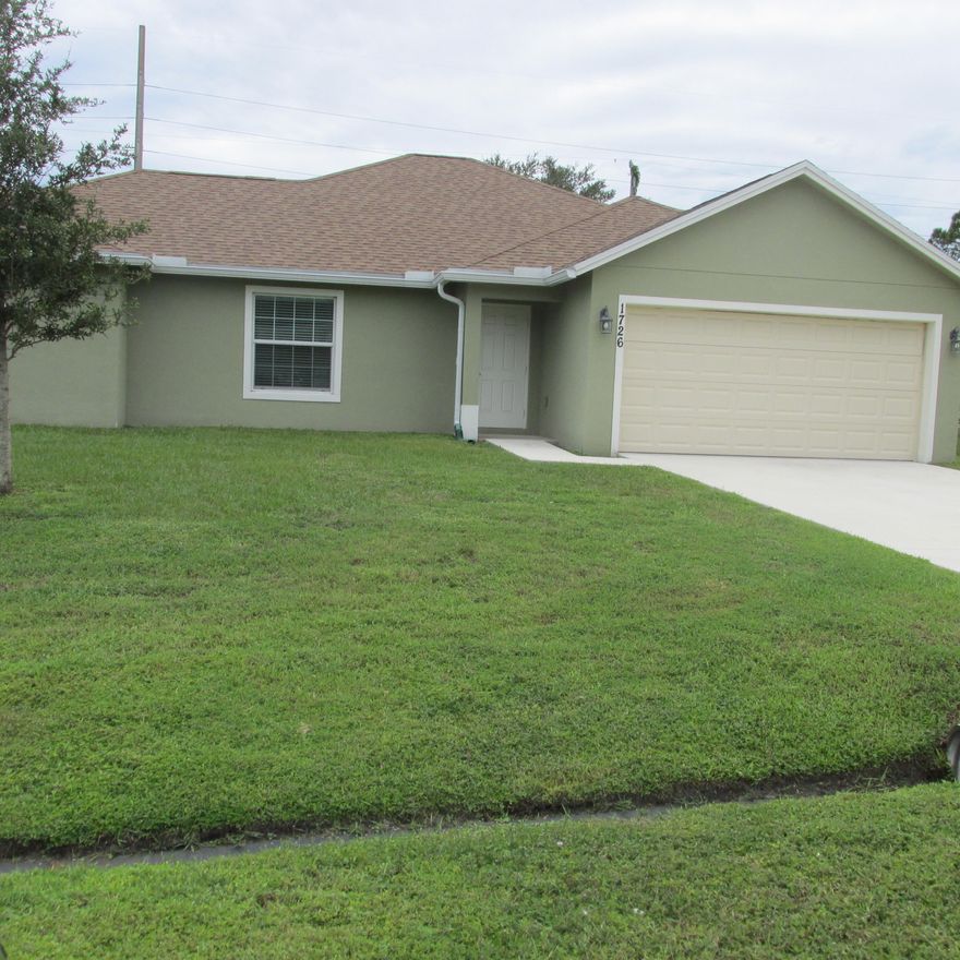 Wonderful newer home in an even better neighborhood. Located in the Sandpiper area with quick access to PSL Blvd. and US 1.  This open floor plan home has LVP flooring in social rooms and carpeted bedrooms. Home comes equipped with impact windows and all appliances. Available now with just first and security deposit for move in.