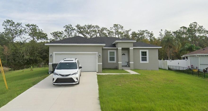 Welcome to this beautifully crafted 4-bedroom, 2-bathroom single-family home nestled in the desirable Poinciana community. Built in 2022, this modern residence with open layout plan is a must! 
With a convenient oversized attached 2-car garage for secure parking and storage, with custom upgrade porcelain tile, and a beautiful patio.
Located in Poinciana, this home benefits from affordable living, proximity to world-class attractions like Disney World, abundant natural beauty, outdoor recreation opportunities, and a diverse, welcoming community. Whether you're seeking a peaceful retreat or an active lifestyle, this property delivers it all.
Don't miss your chance to own this gem in one of Central Florida's hidden treasures. Contact us today for more details or to schedule a viewing!