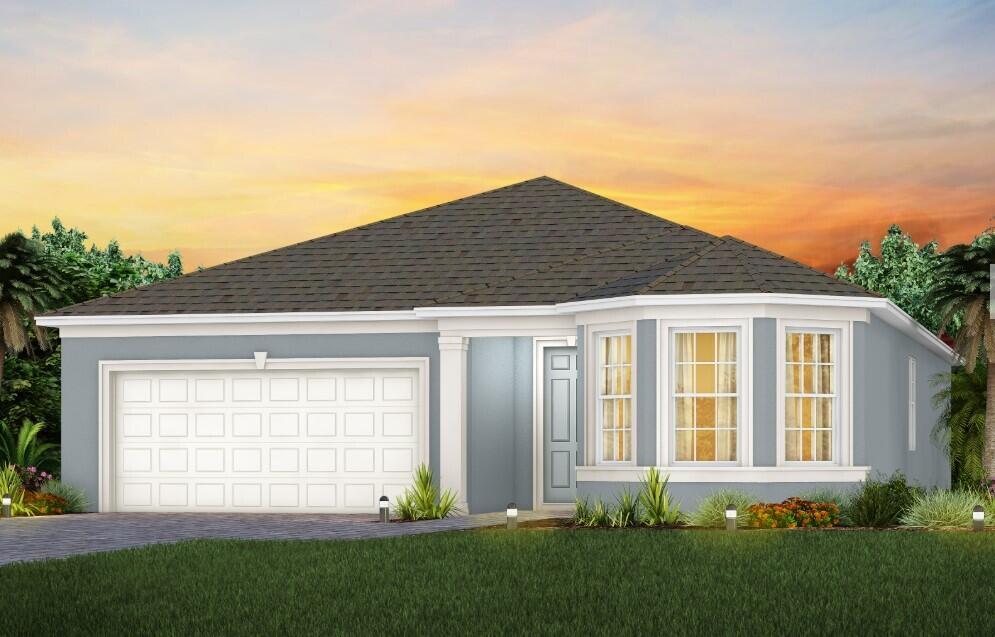UNDER CONSTRUCTION: Charming 2 Prestige home in Del Webb Tradition. The home has an extended screened lanai with lake view. Design Selections include a Built In Kitchen and tile throughout entire home. Fresh on-trend colors make move in a breeze for most any decorating style.