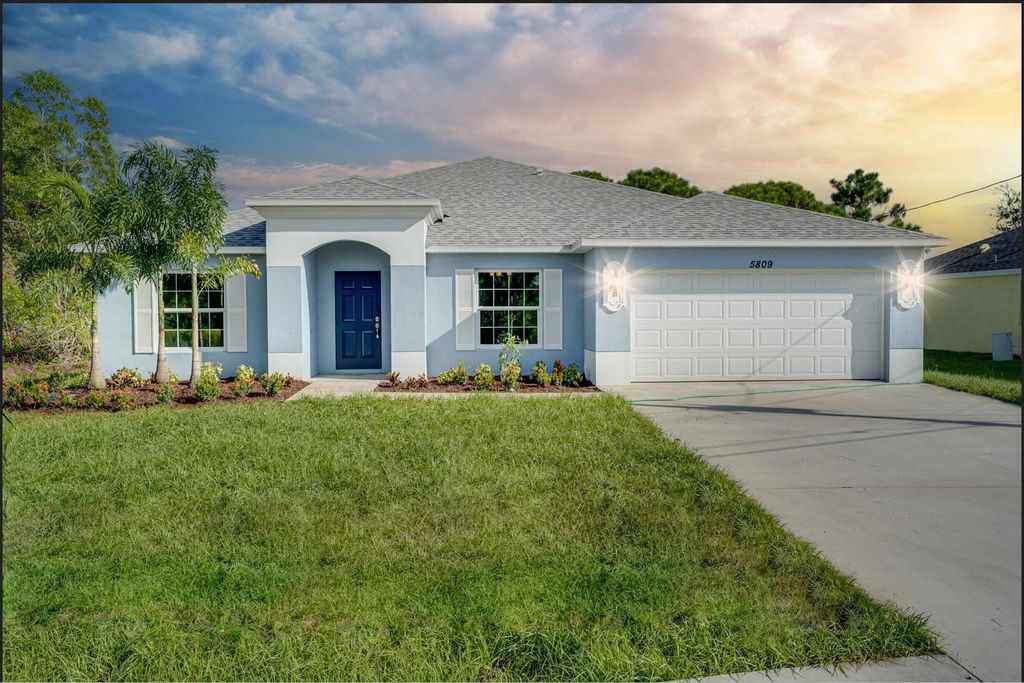 Photo of 5809 NW Beckham Court, Port Saint Lucie, FL 34986 (MLS # R11101073)
