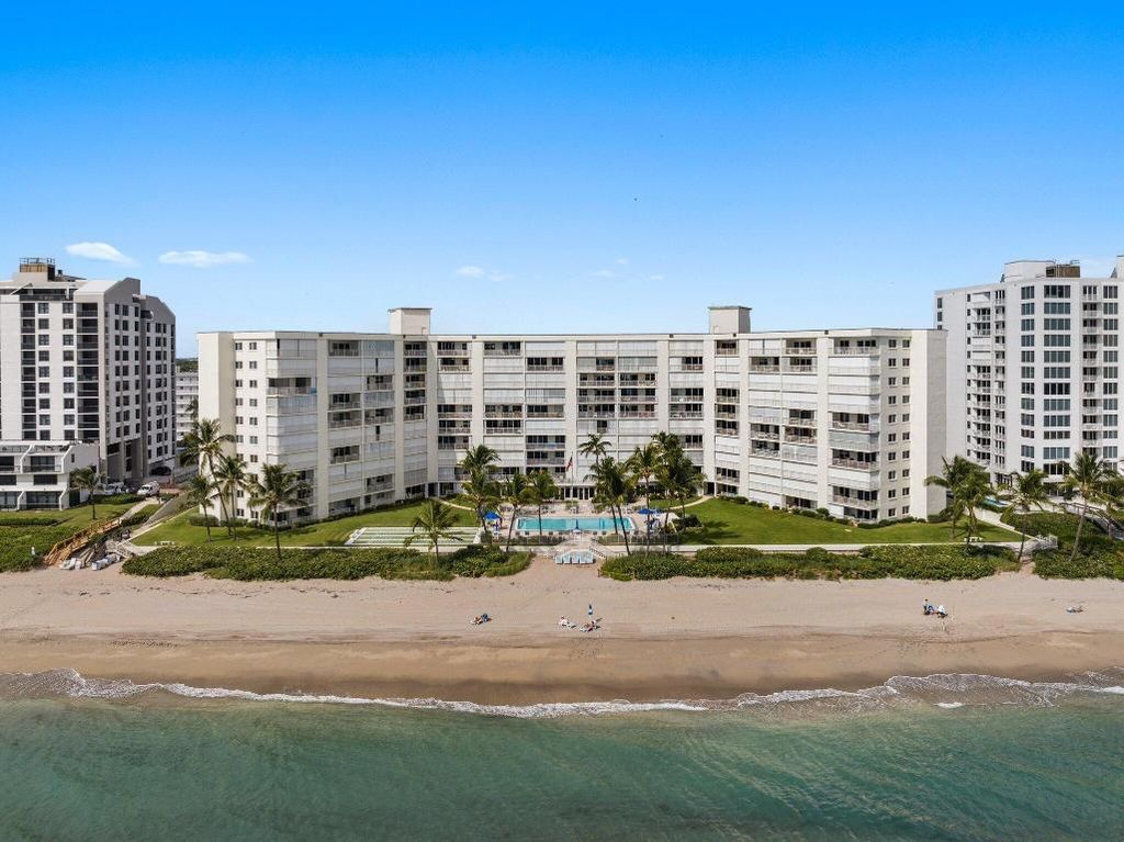 Photo of 3101 S Ocean Boulevard #412, Highland Beach, FL 33487 (MLS # R10927579)