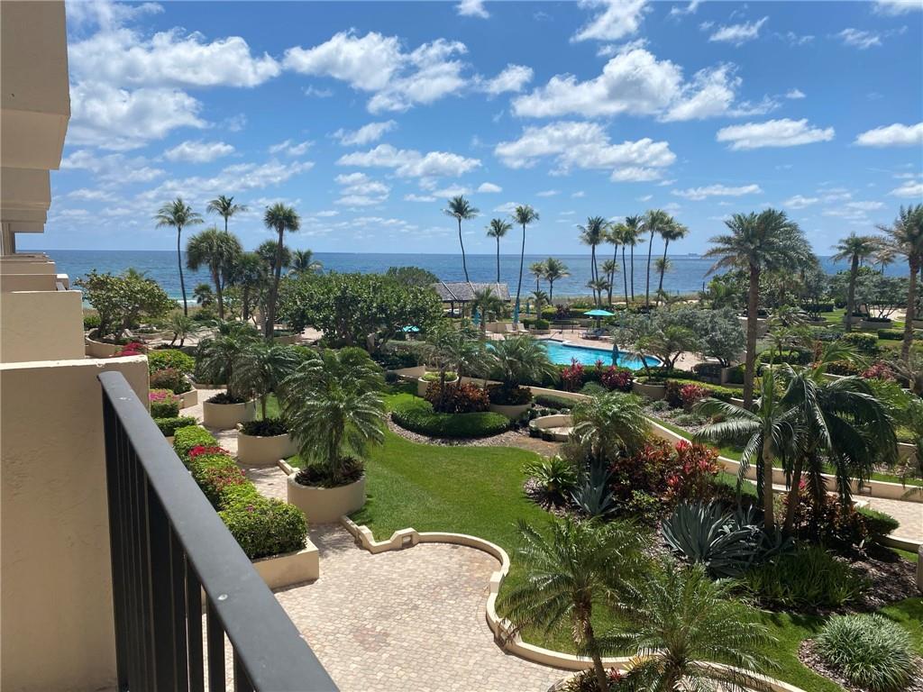 GREAT SEASONAL RENTAL, BEAUTIFUL OCEAN AND POOL VIEW. SOUTH EAST EXPOSED BALCONY, LARGE 1 BEDROOM 1 AND 1/ 2 BATHS WITH BONUS SMALL ROOM. BRAND NEW KITCHEN WITH NEW APPLIANCES . WASHER AND DRYER IN UNIT. RESORT LIKE LIVING AT SEA RANCH A! SEA RANCH OFFERS 3 POOLS, 8 TENNIS COURTS, BEACH CABANAS WITH OPEN AIR KITCHENS ,BBQs UNDER THE PALMS, GYM, ON A GREAT BEACHFRONT LOCATION. COVERED GARAGE PARKING, ATTENDED LOBBY, ACCROS THE STREET FROM SHOPPING AND DINING. BALCONY ALREADY DONE, THIS SIDE WILL BE FINISH WITH RESTORATION BY OCTOBER THIS YEAR. MINIMUM 4 MONTH RENTAL